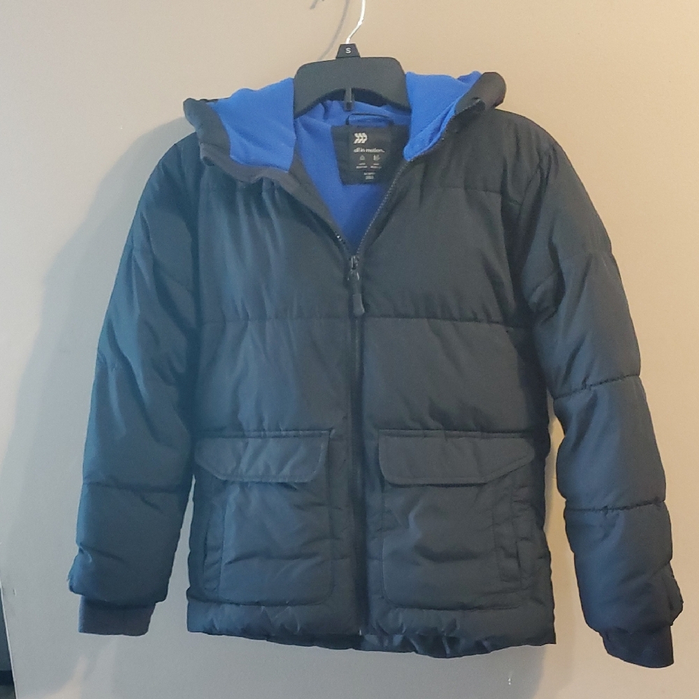 All in Motion Black Jacket with Blue Interior